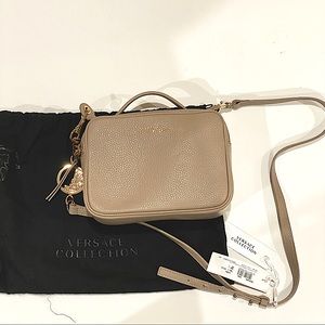 NWT Versace vitello stamps alce bag